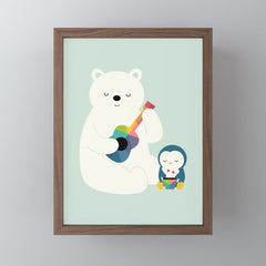 A Little Band Mini Art Print