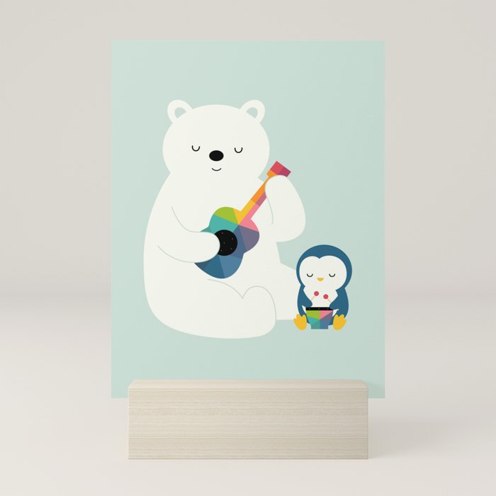 A Little Band Mini Art Print