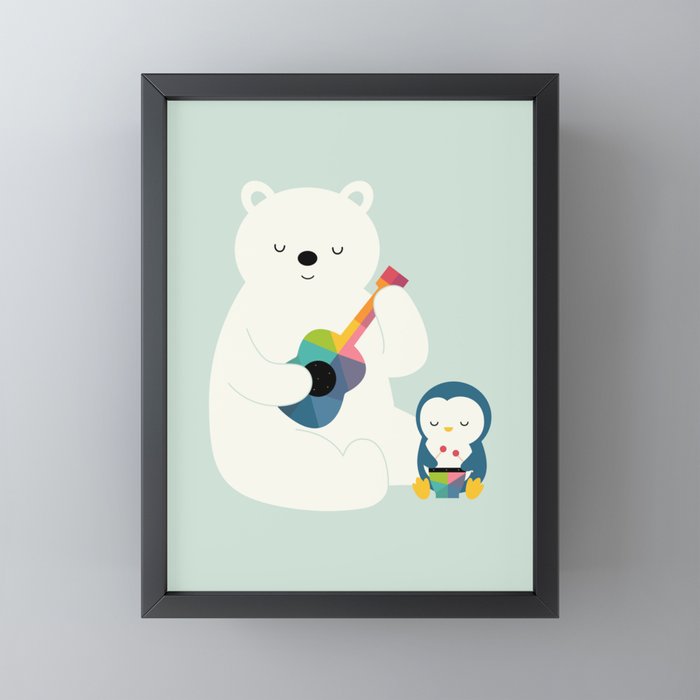 A Little Band Mini Art Print