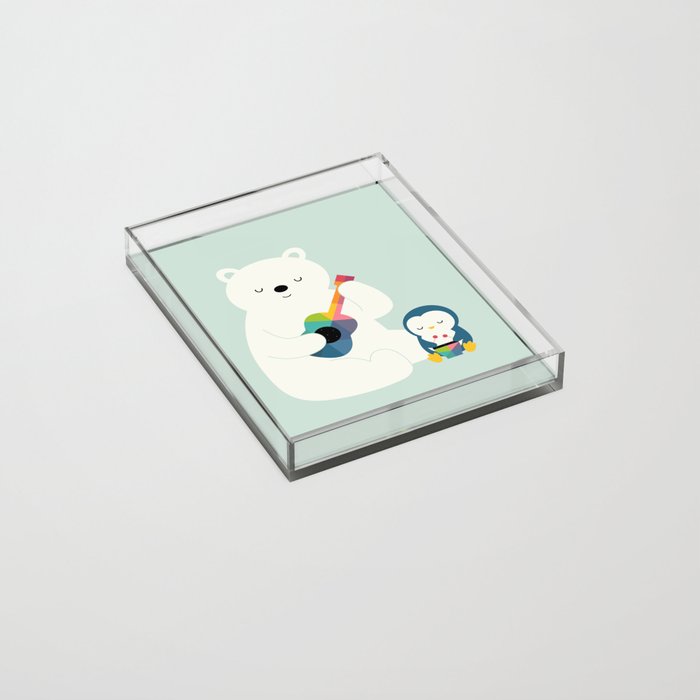 A Little Band Acrylic Tray