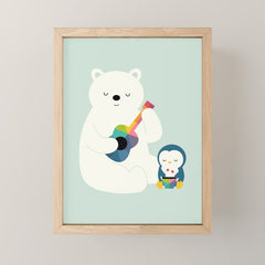A Little Band Mini Art Print