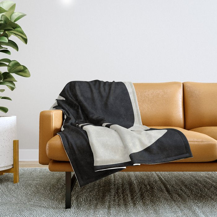 // Reverse 01 Throw Blanket