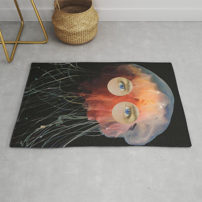 A (very) Jelly Fish Rug