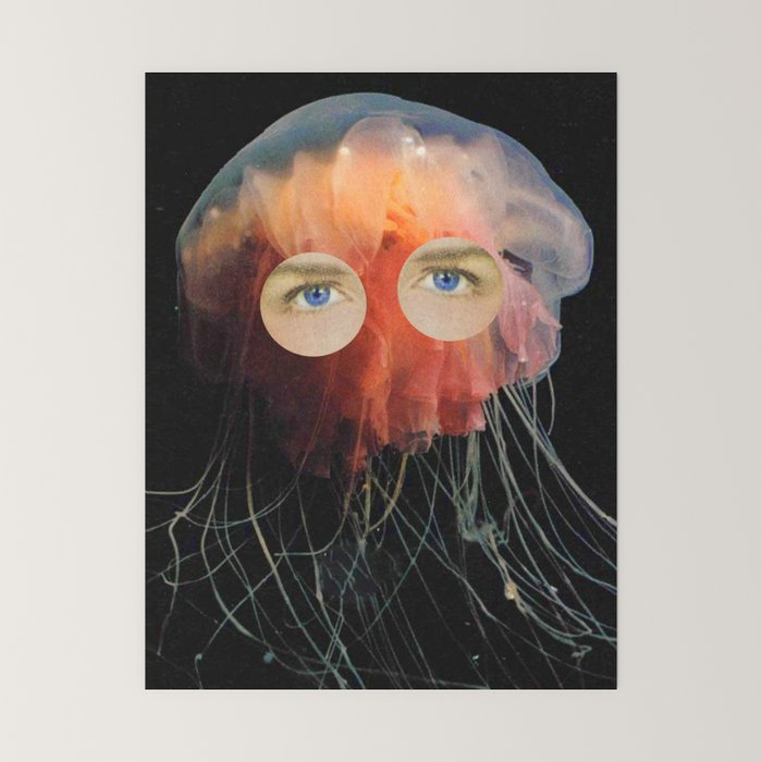 A (very) Jelly Fish Mini Art Print