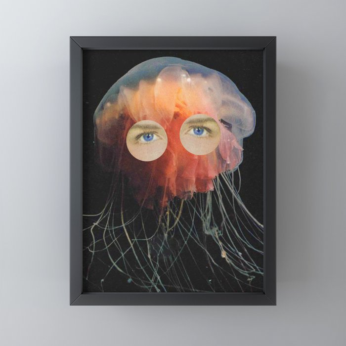 A (very) Jelly Fish Mini Art Print