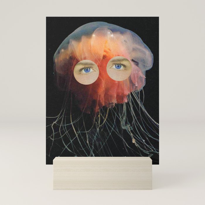 A (very) Jelly Fish Mini Art Print