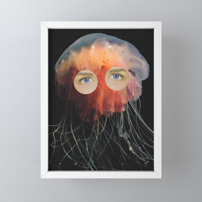 A (very) Jelly Fish Mini Art Print