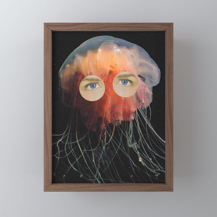 A (very) Jelly Fish Mini Art Print