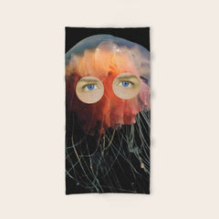A (very) Jelly Fish Bath Towel
