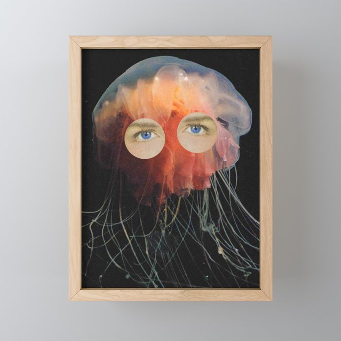 A (very) Jelly Fish Mini Art Print