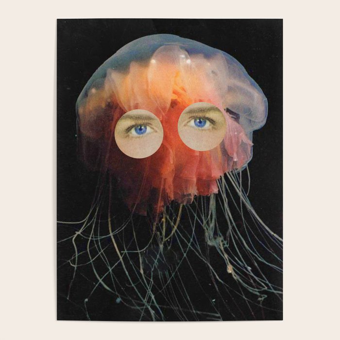 A (very) Jelly Fish Poster