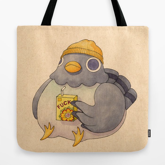 Fuck' Pigeon 07 Tote Bag