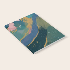 "You Are Worthy" Midnight Background Notebook