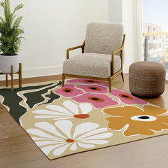 70's Retro garden   Rug