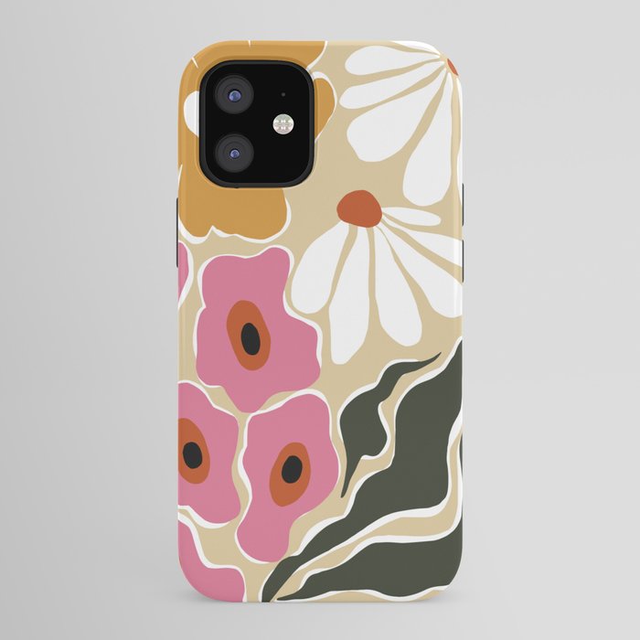 70's Retro garden   iPhone Case