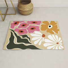 70's Retro garden   Rug
