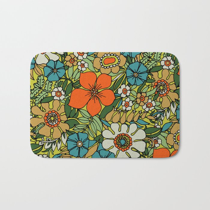 70s Plate Bath Mat