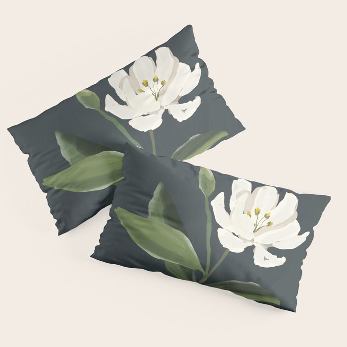 A flower in a vase Pillow Sham