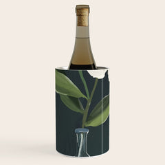 A flower in a vase Wine Chiller