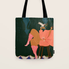 A Lil Birdy Told Me Tote Bag