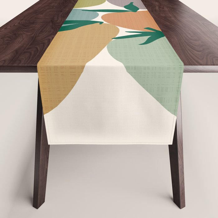 2025 EARTHY FRUIT MARKET CALENDAR Table Runner