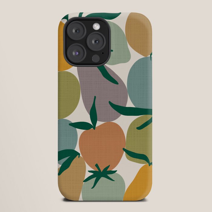 2025 EARTHY FRUIT MARKET CALENDAR iPhone Case