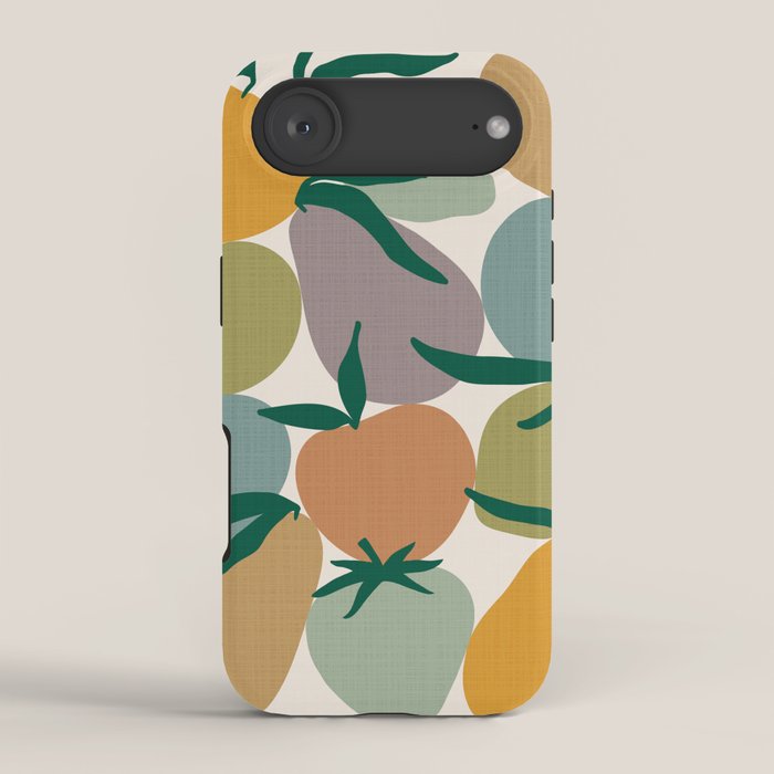 2025 EARTHY FRUIT MARKET CALENDAR iPhone Case