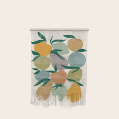 2025 EARTHY FRUIT MARKET CALENDAR Wall Hanging