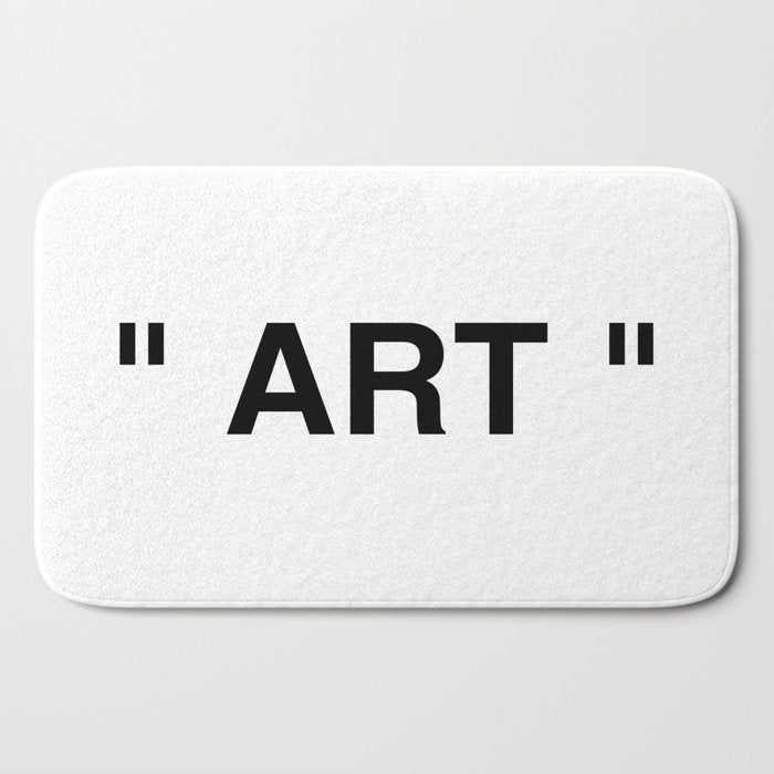 " Art " Bath Mat
