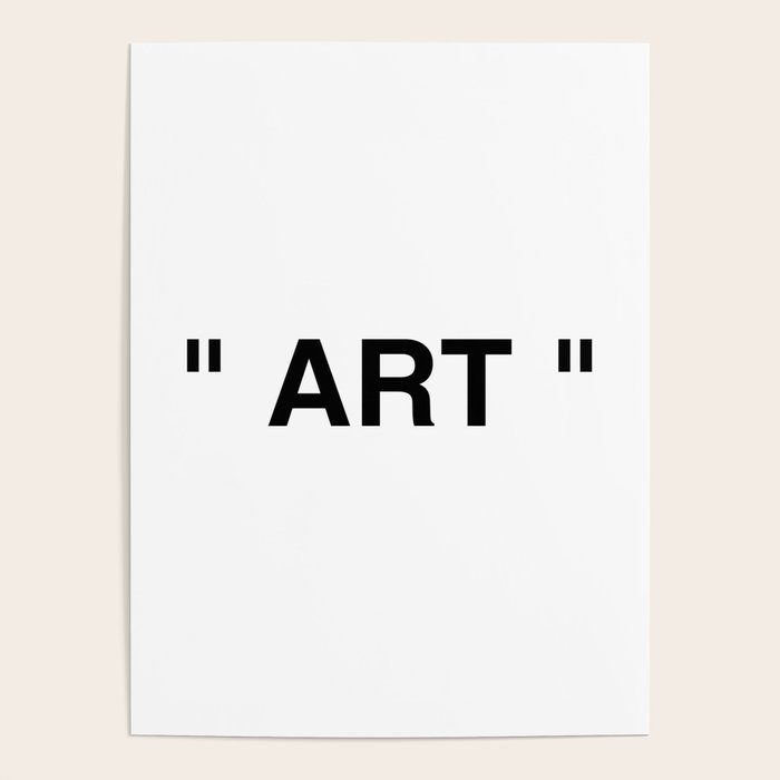" Art " Poster