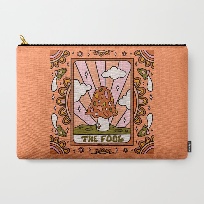 0. The Fool Mushroom Carry All Pouch