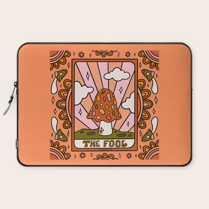 0. The Fool Mushroom Laptop Sleeve
