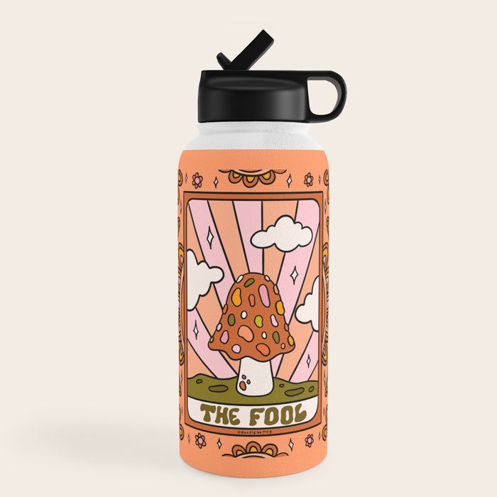 0. The Fool Mushroom Water Bottle