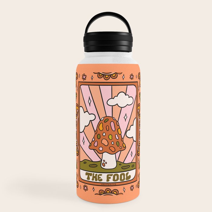 0. The Fool Mushroom Water Bottle