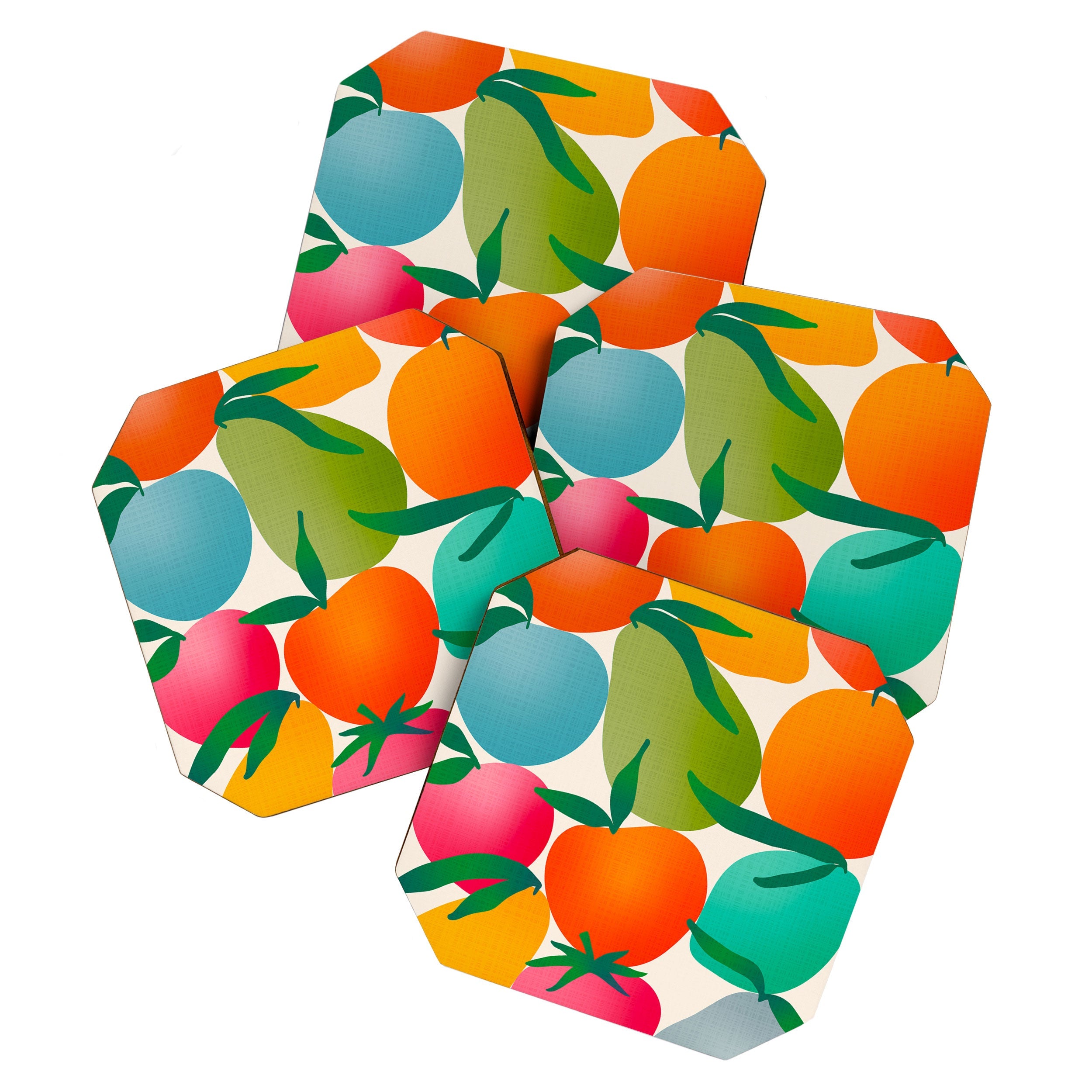 2025 BRIGHT FRUIT MARKET CALENDAR Coaster