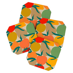 2025 RETRO FRUIT MARKET CALENDAR Coaster