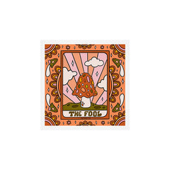 0. The Fool Mushroom Art Print