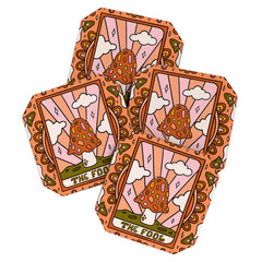 0. The Fool Mushroom Coaster