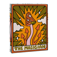 1. The Magician Mushroom Canvas Print