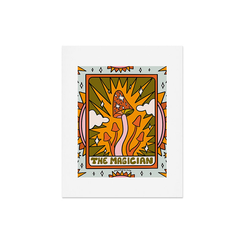 1. The Magician Mushroom Art Print