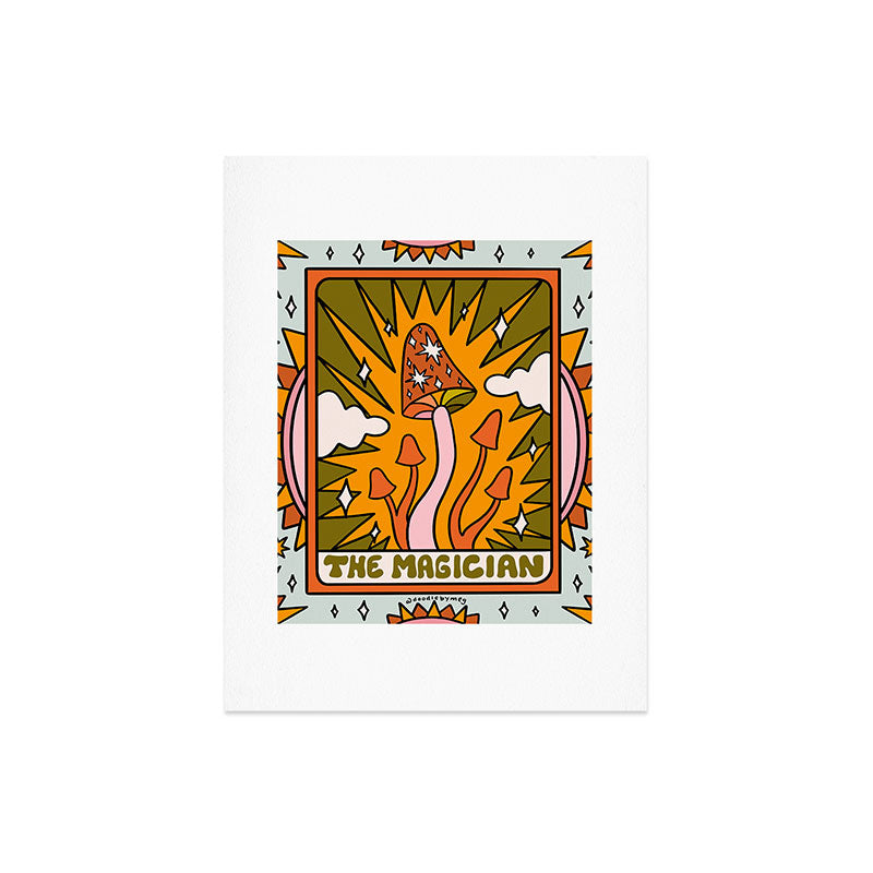 1. The Magician Mushroom Art Print