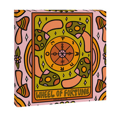 10. Wheel of Fortune Mushroom Canvas Print