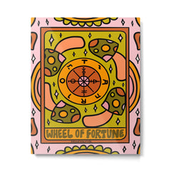10. Wheel of Fortune Mushroom Metal Print