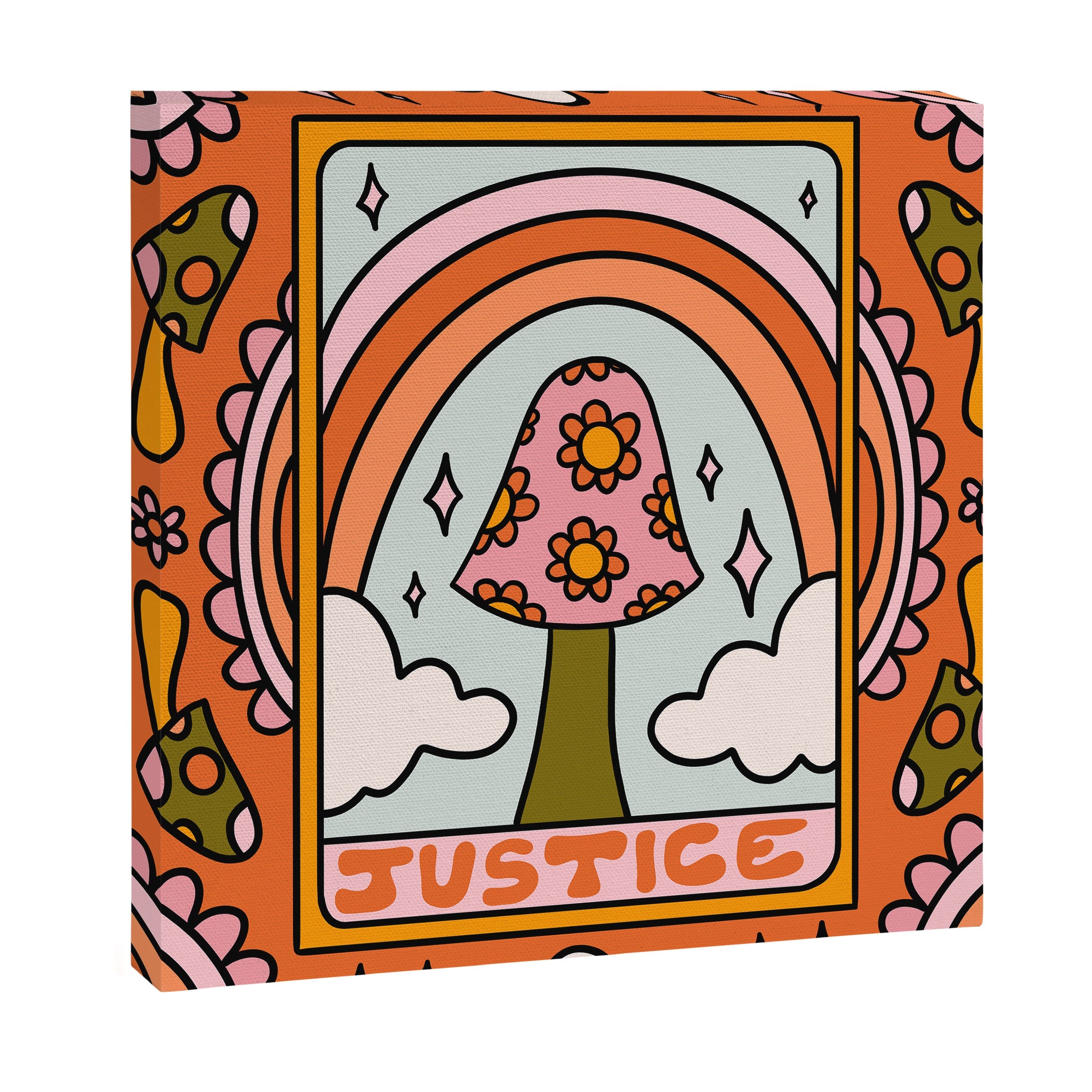 11. Justice Mushroom Canvas Print