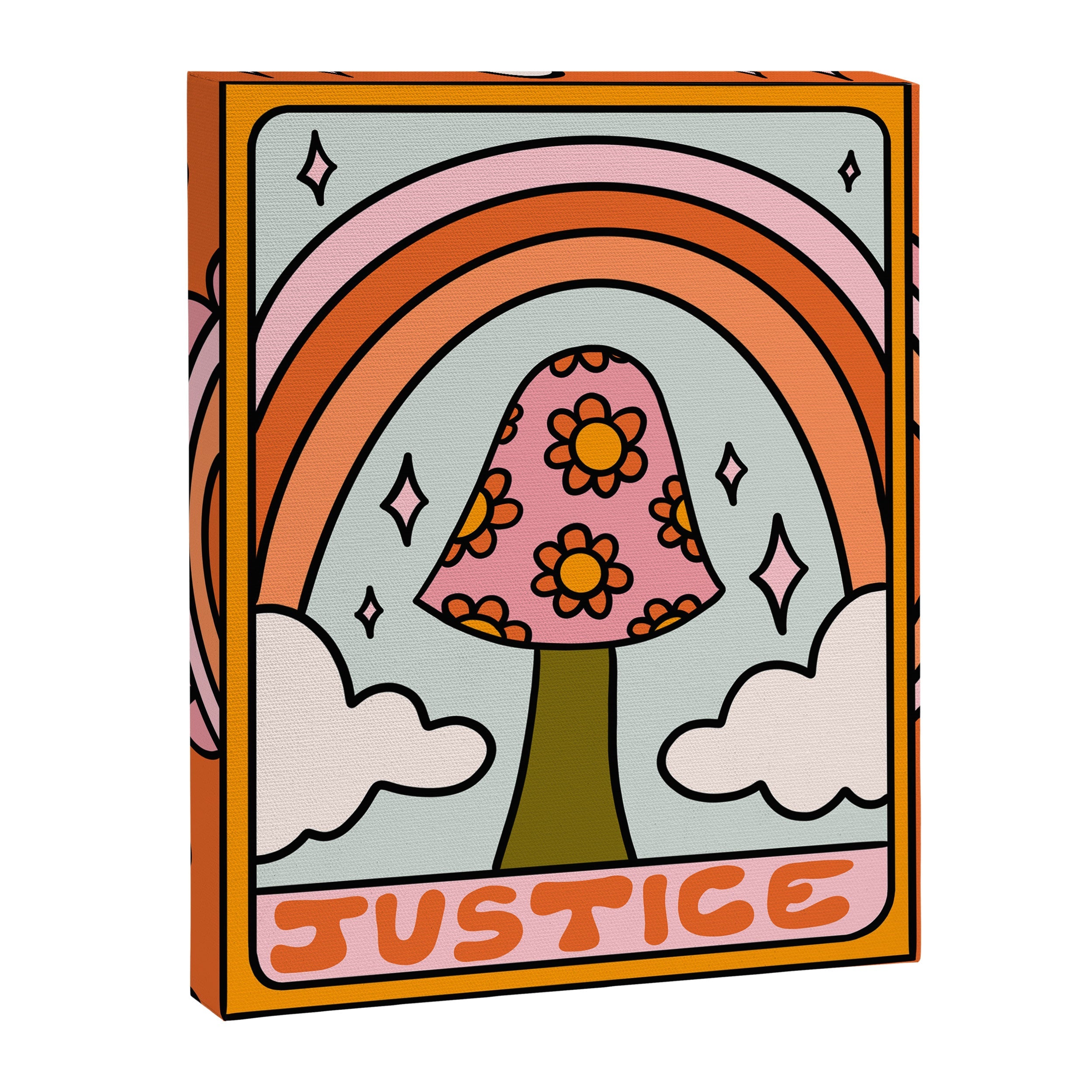 11. Justice Mushroom Canvas Print