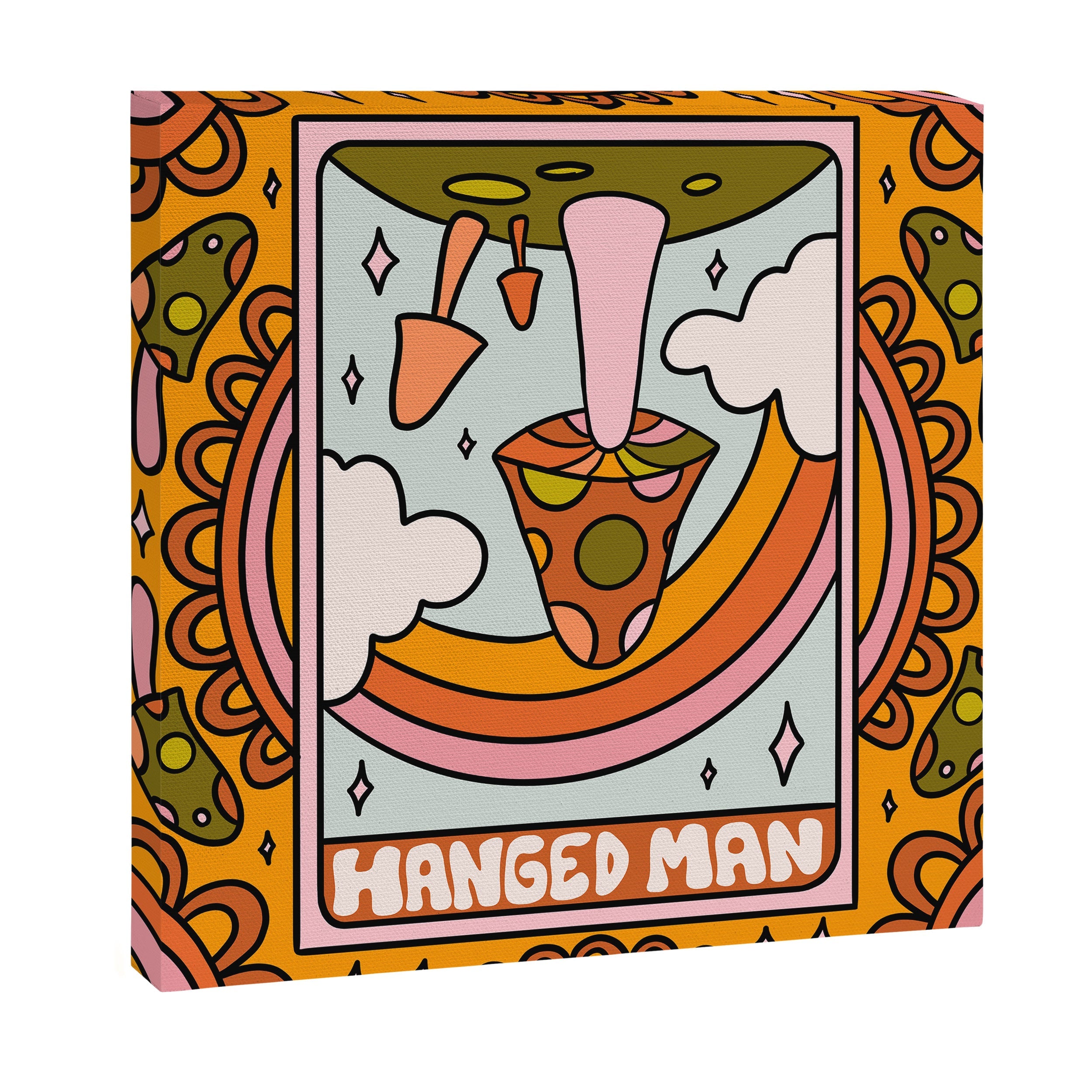 12. Hanged Man Mushroom Canvas Print