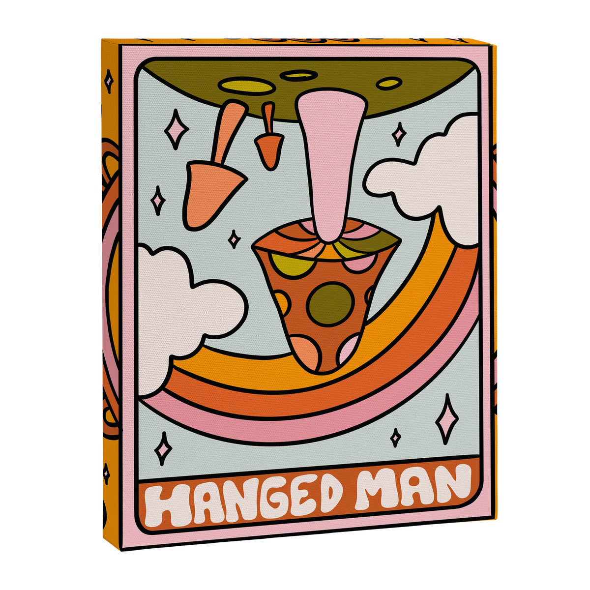 12. Hanged Man Mushroom Canvas Print
