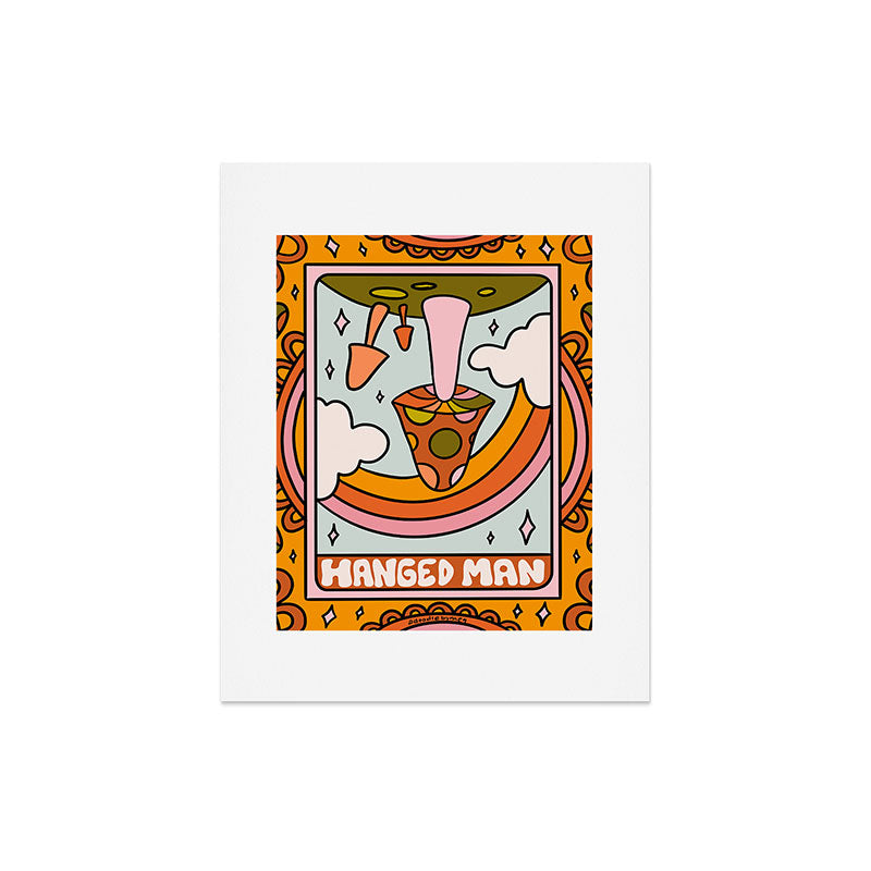 12. Hanged Man Mushroom Art Print