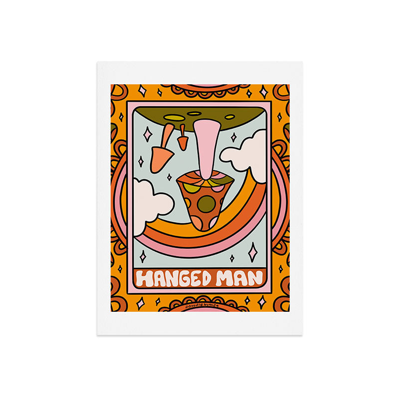 12. Hanged Man Mushroom Art Print
