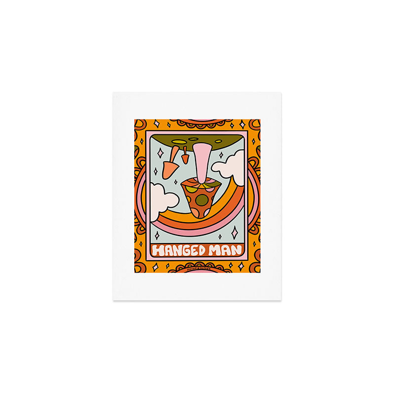 12. Hanged Man Mushroom Art Print